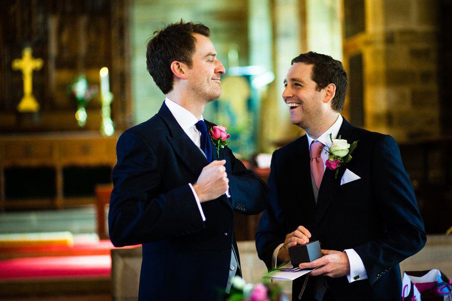 bride and bestman