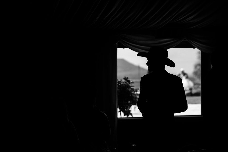 cowboy hat wedding