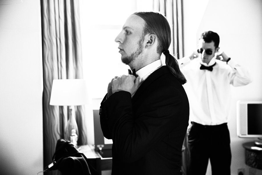 groom and best man