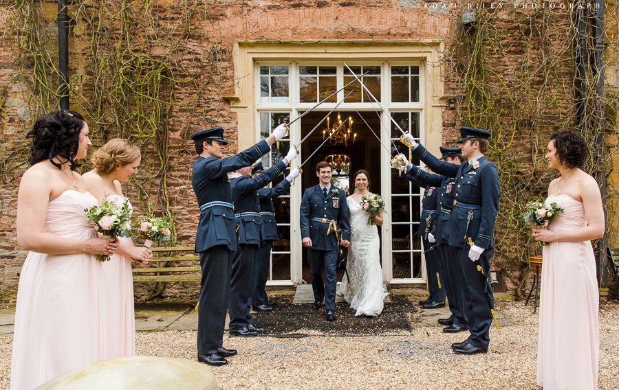 guard of honour wedding