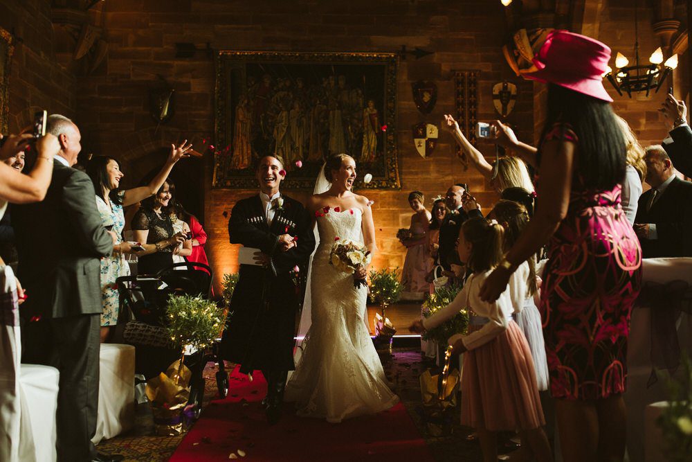 confetti peckforton castle