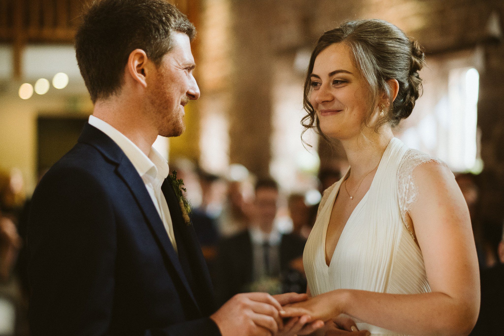 wedding ceremony at the ashes