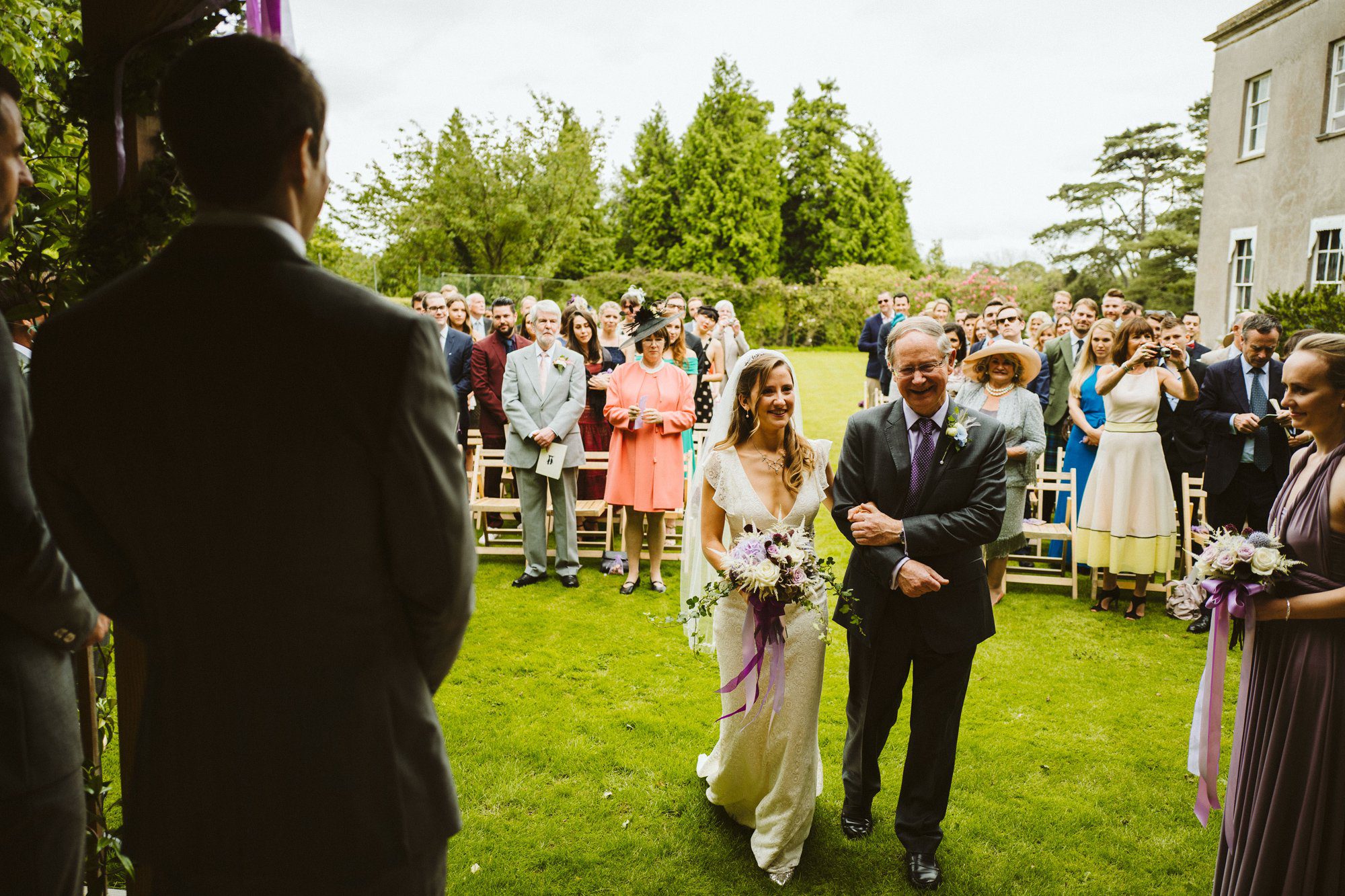 Pennard House wedding ceremony