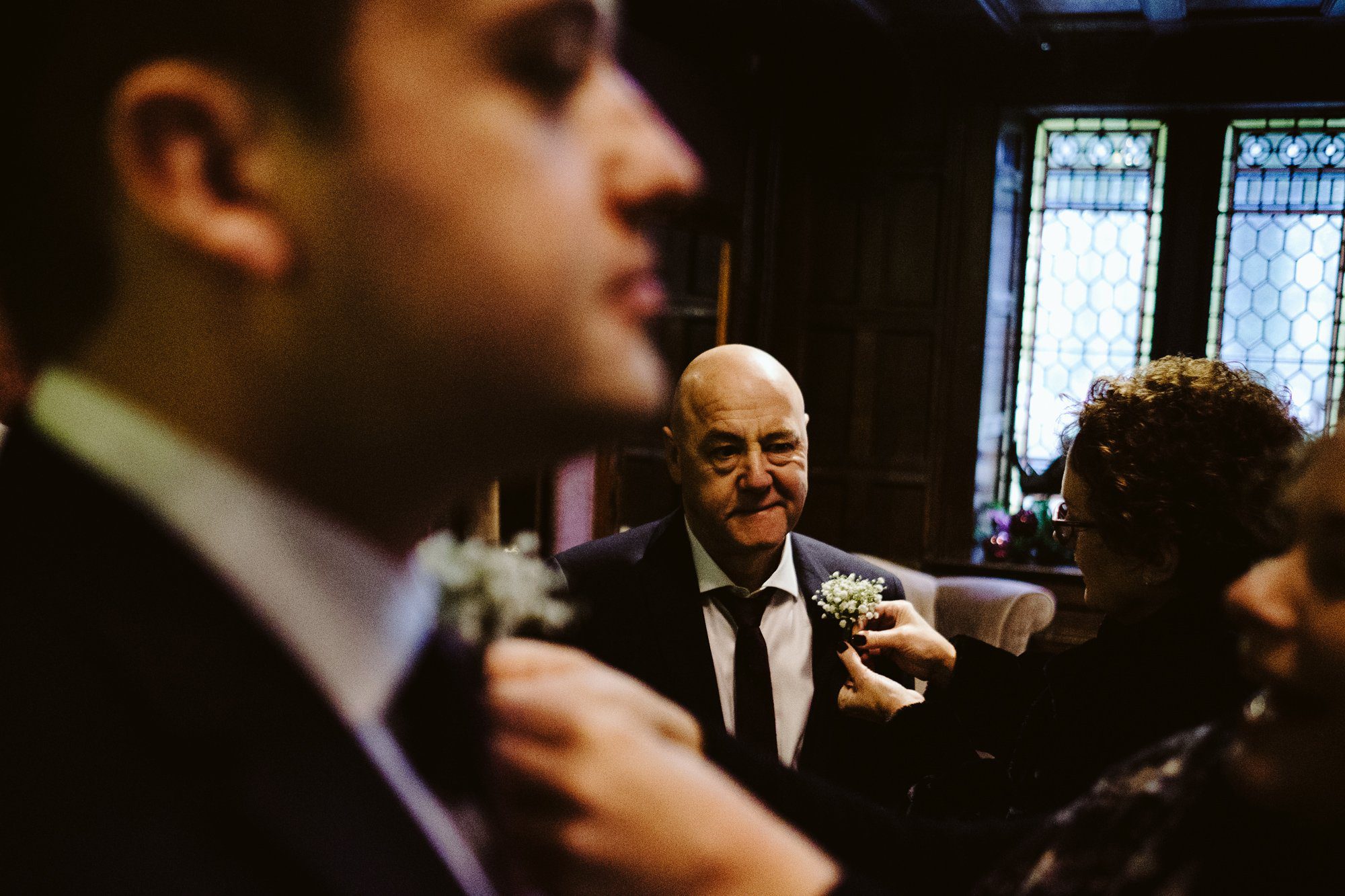 getting ready at mitton hall