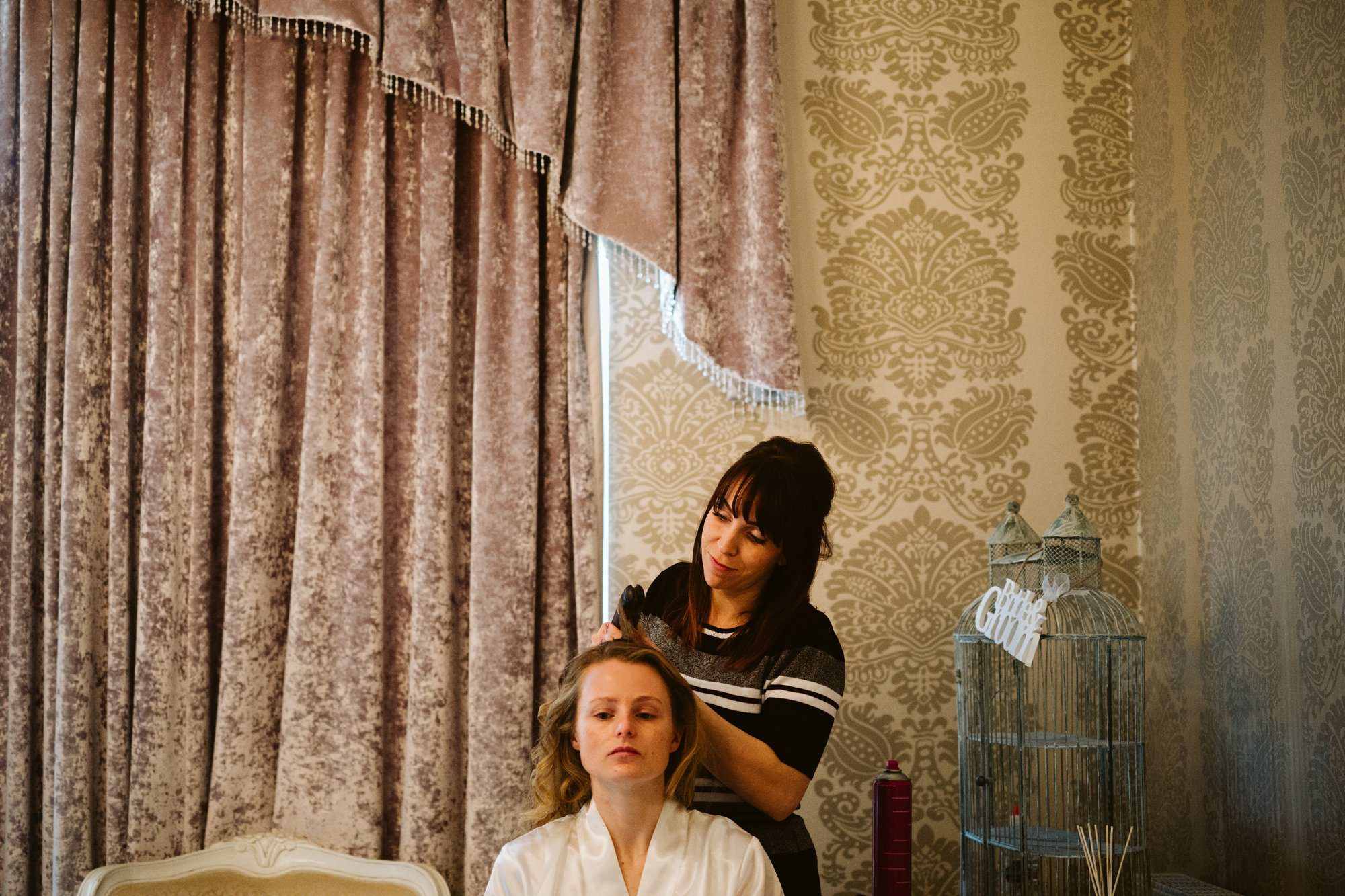 Getting ready woodhill hall