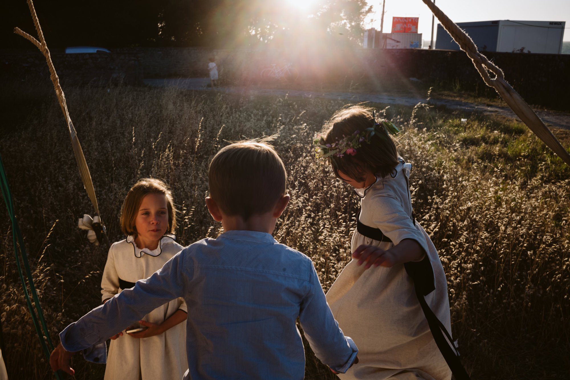 beach wedding france