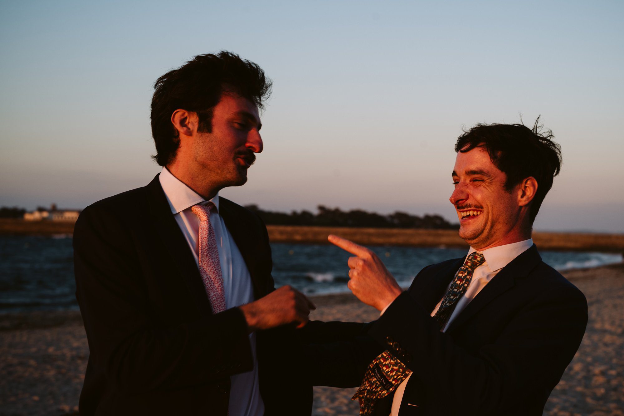 beach wedding le crosic