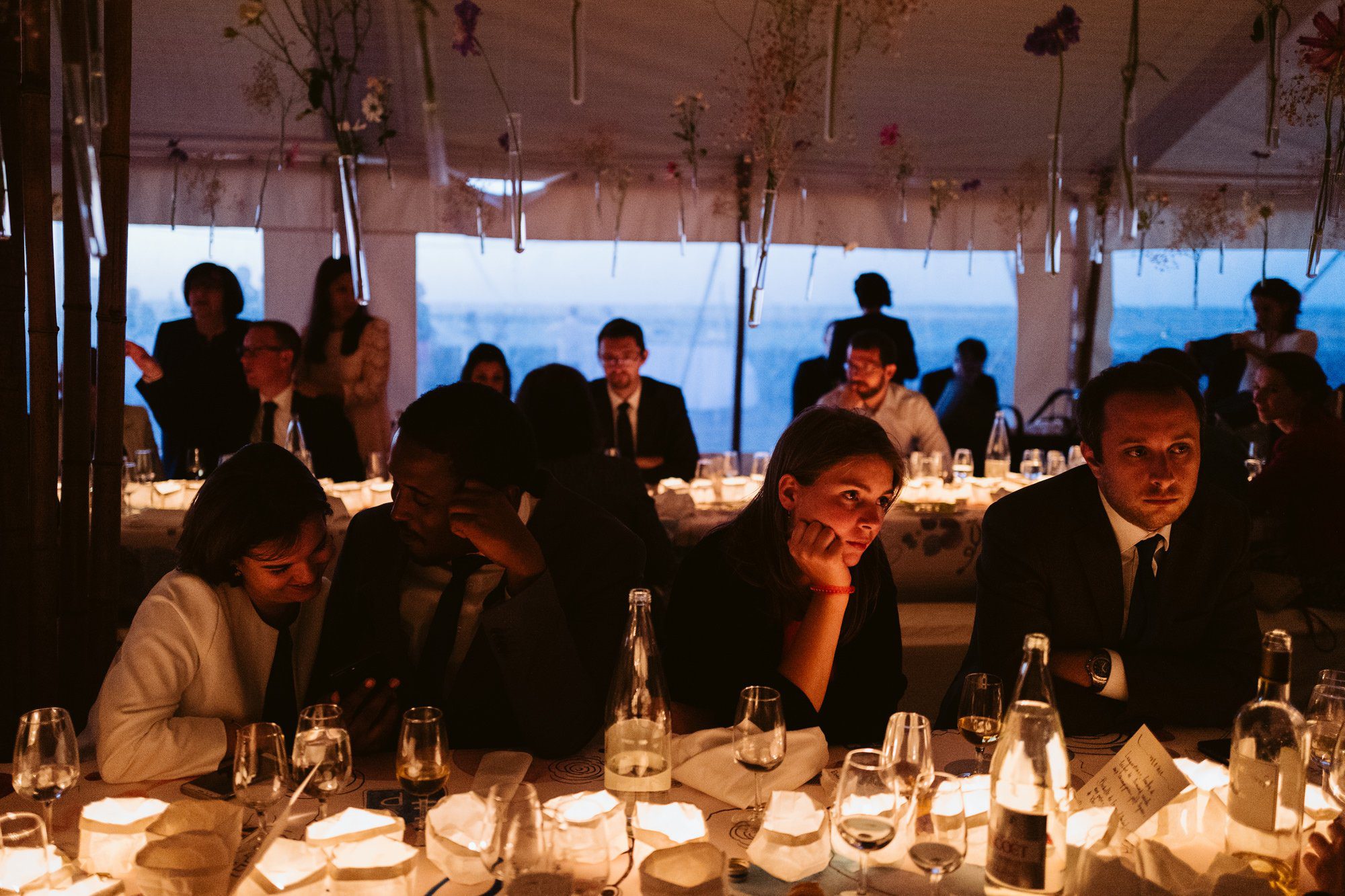 tent beach wedding