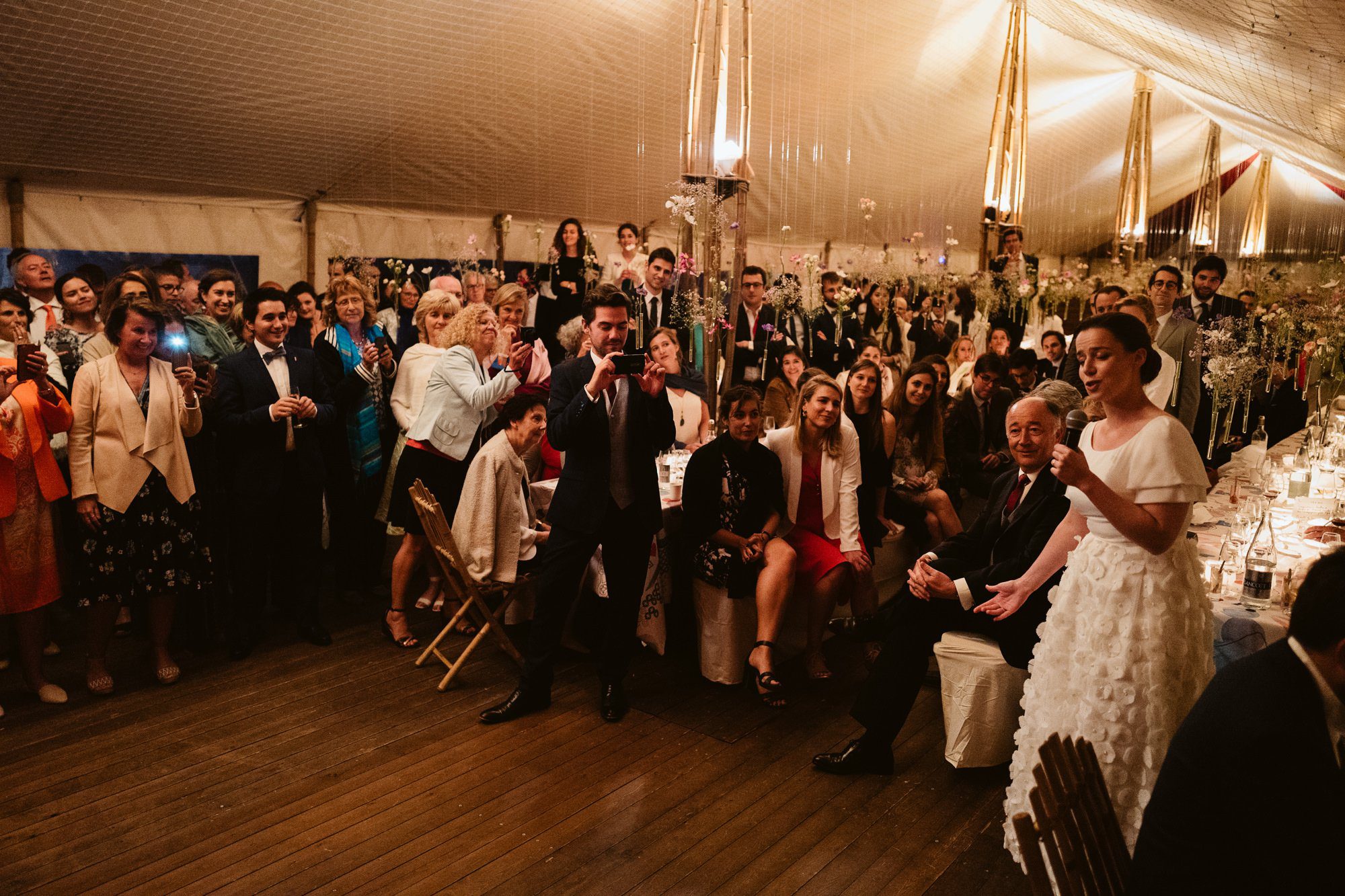 tent beach wedding