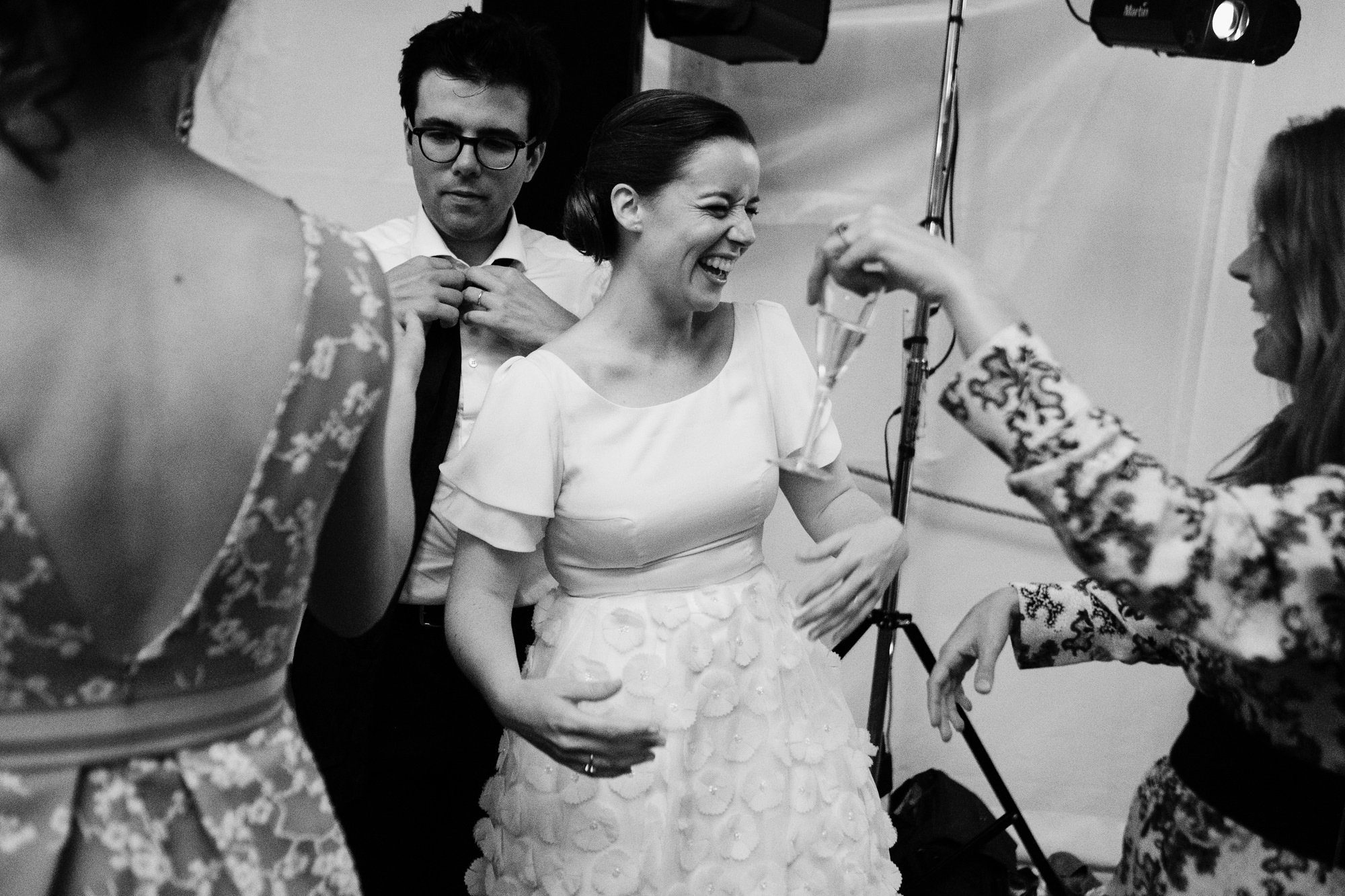 dancing french wedding