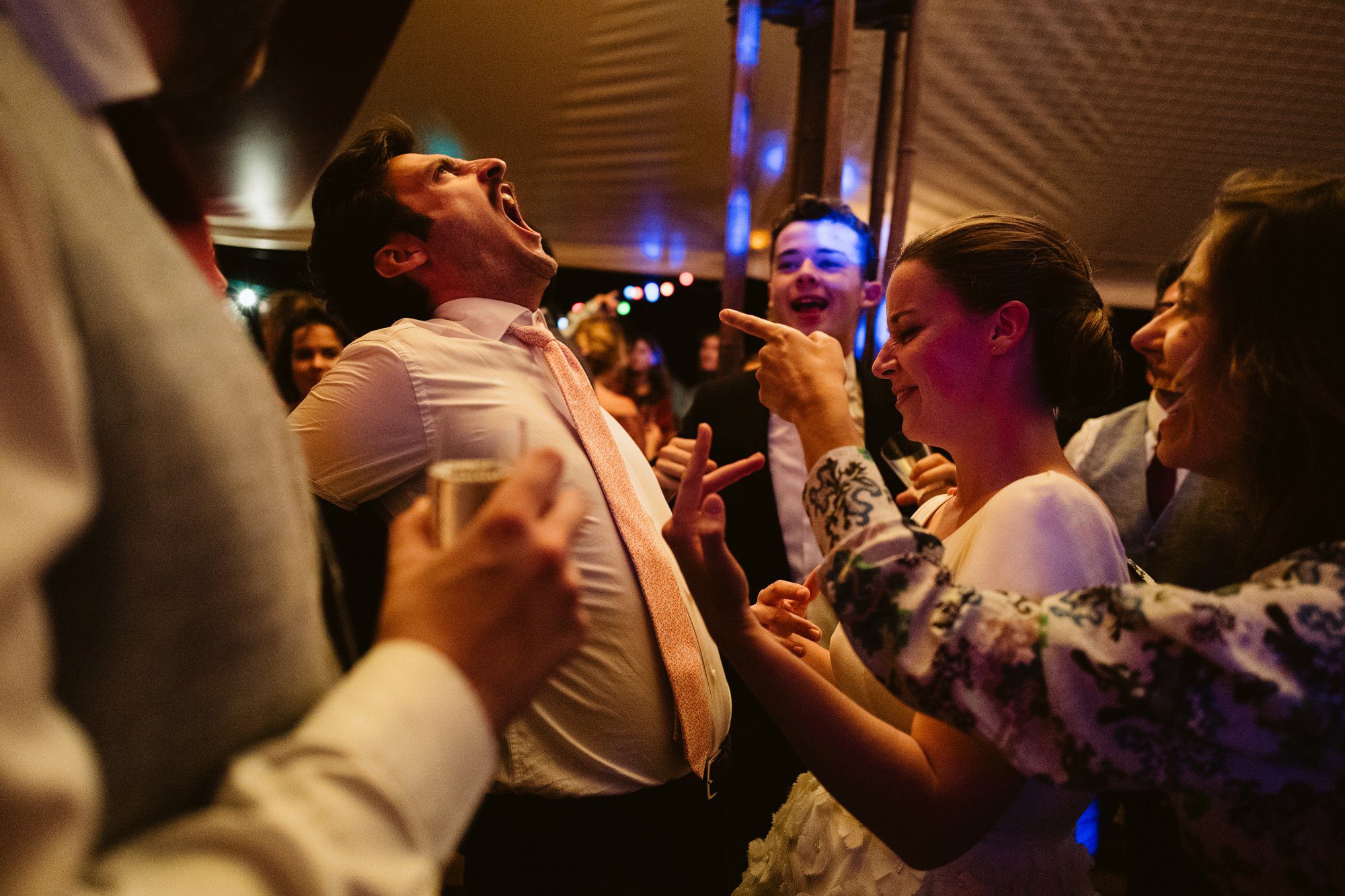 dancing french wedding