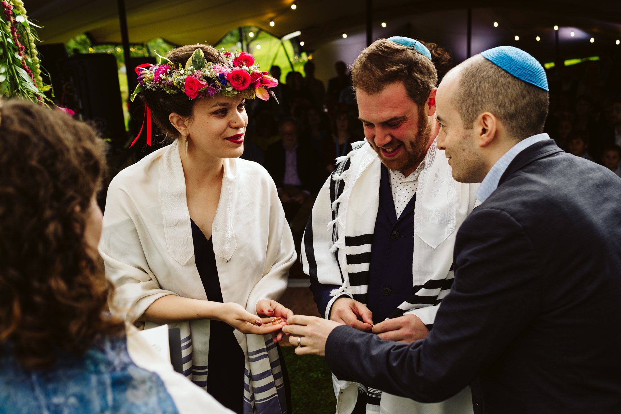 home jewish wedding