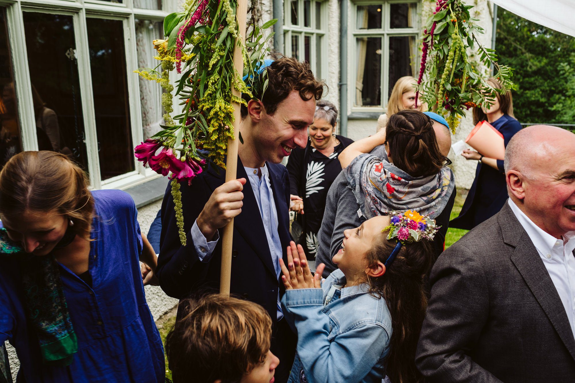 home jewish wedding