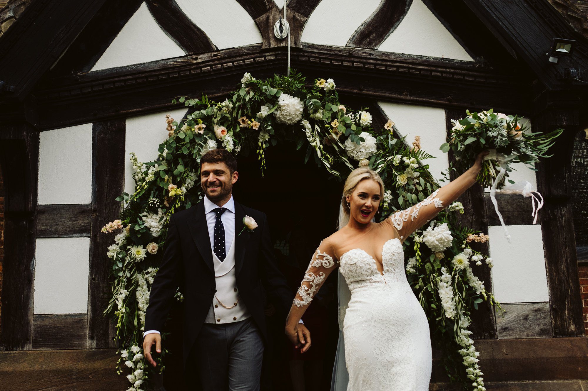 home marquee wedding