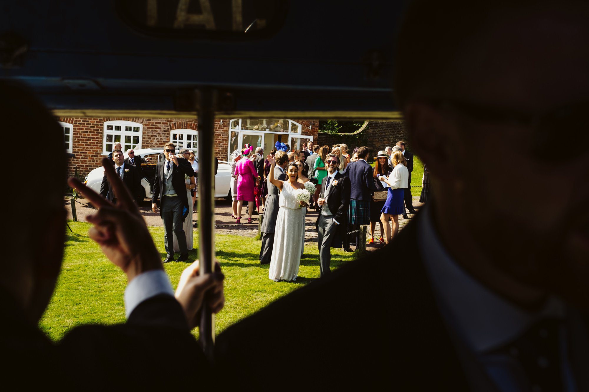 unstaged wedding photography