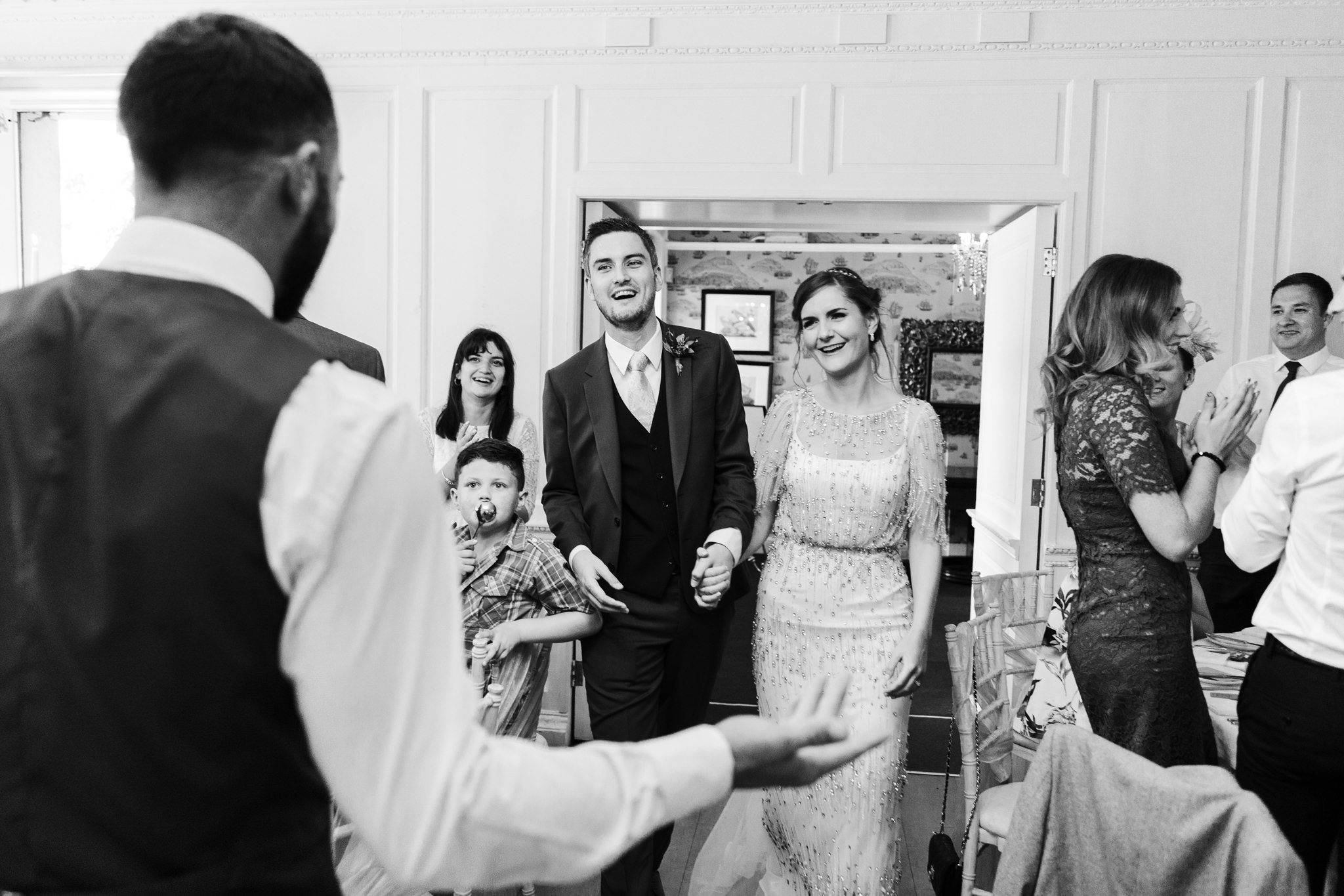 documentary wedding photographer eaves hall