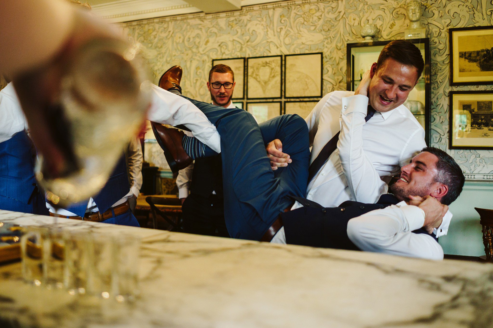 documentary wedding photographer eaves hall