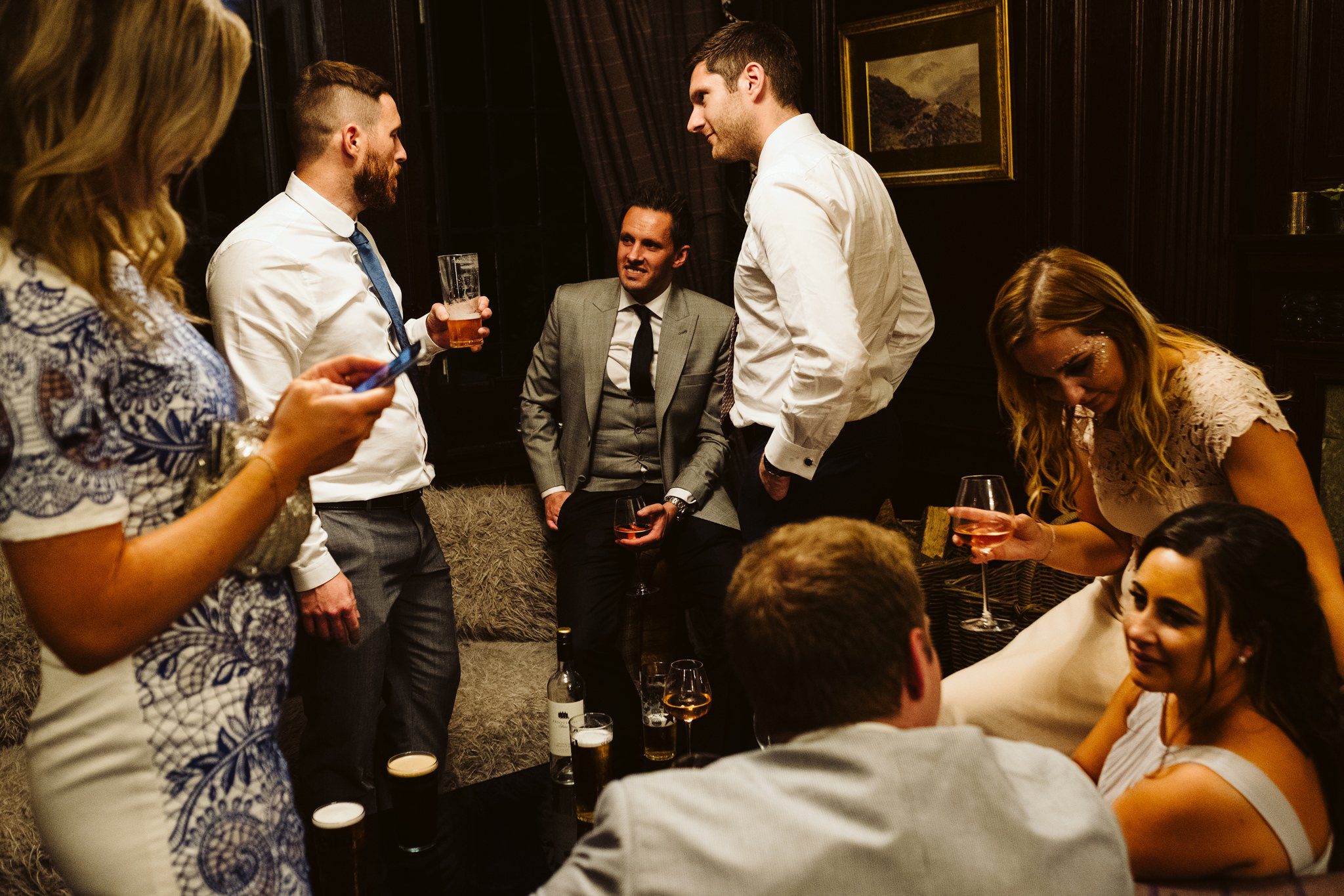 wedding reception eaves hall