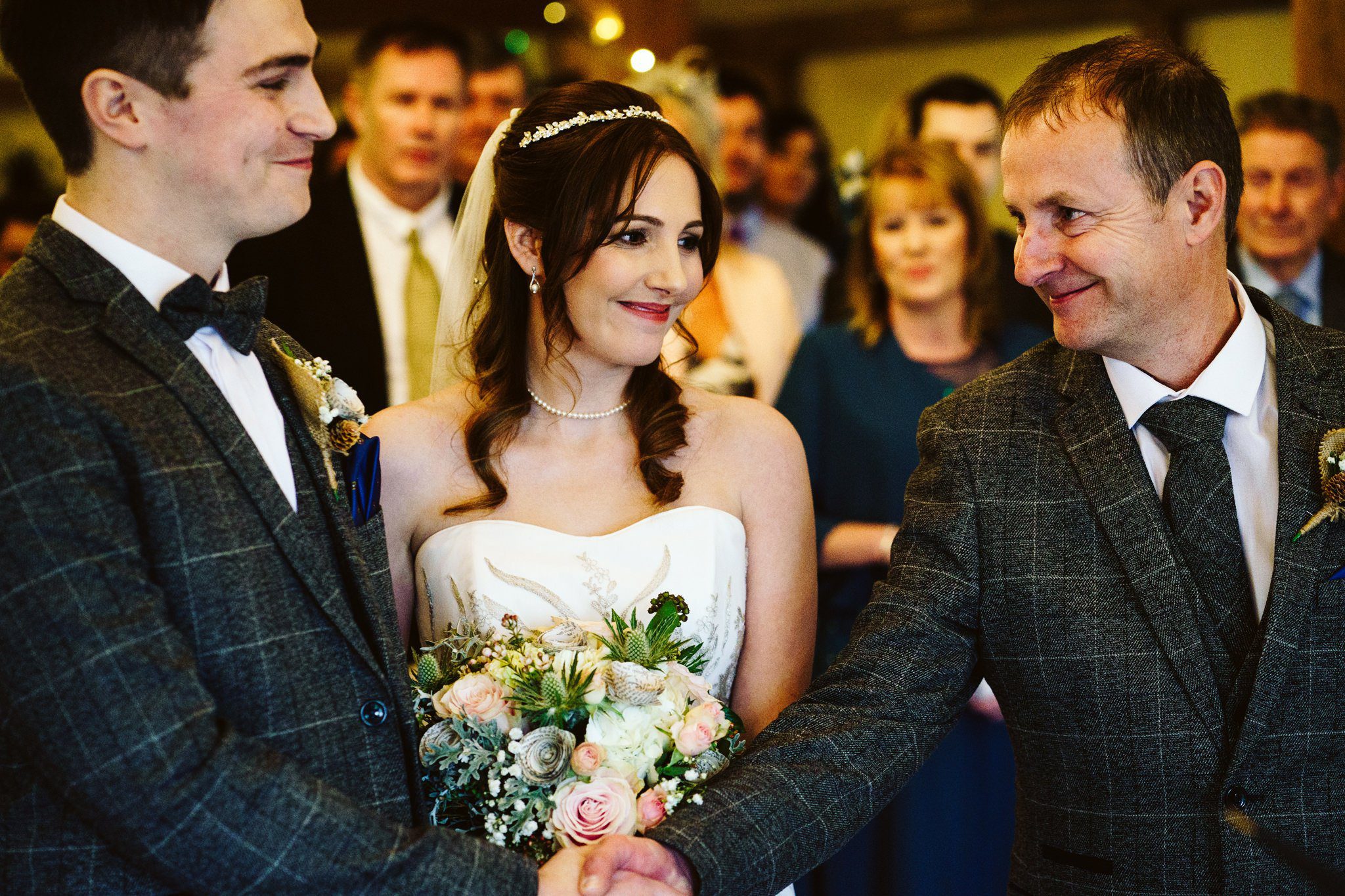 winter ceremony sandhole oak barn