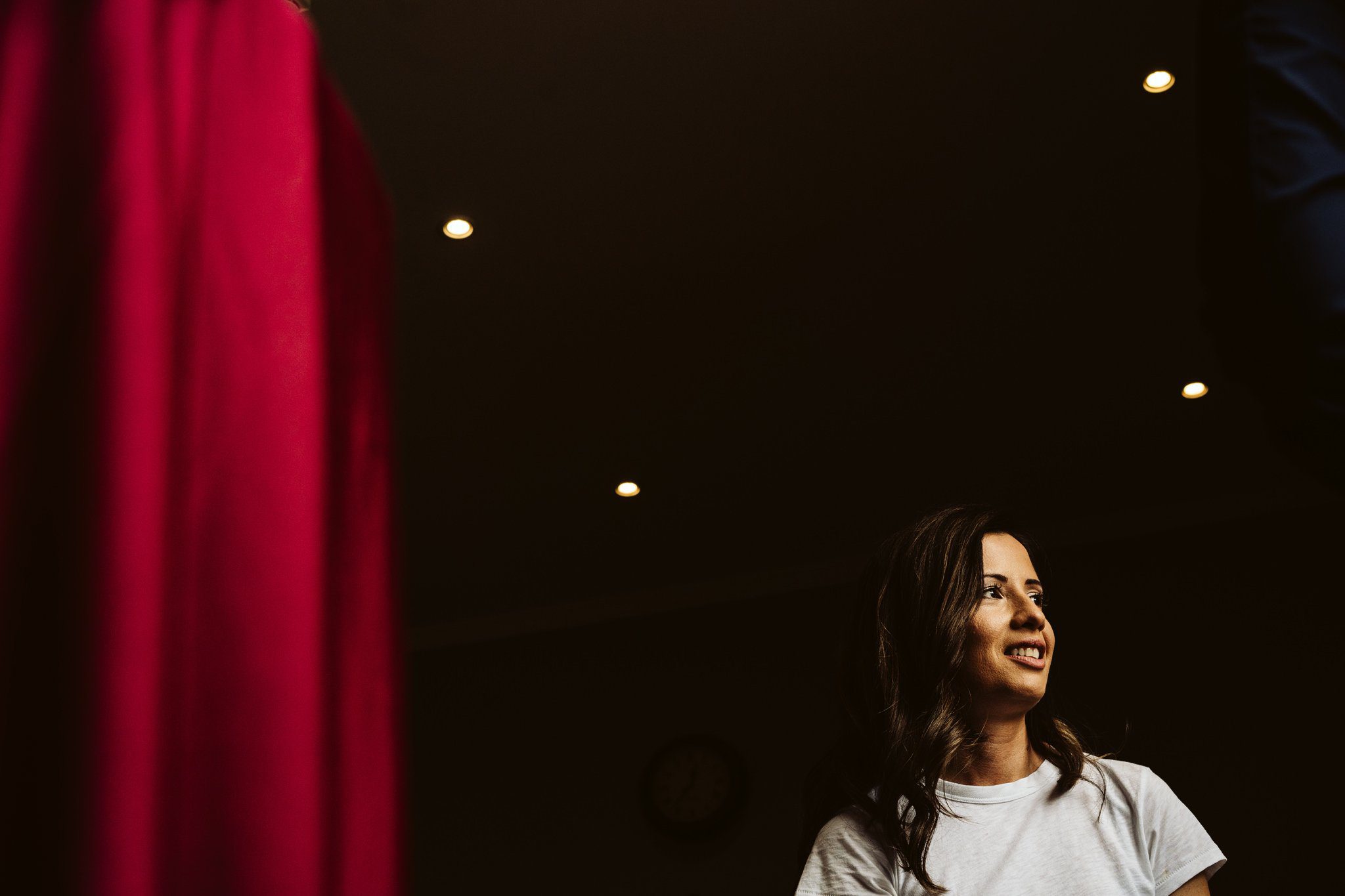 Bride pendrall hall wedding