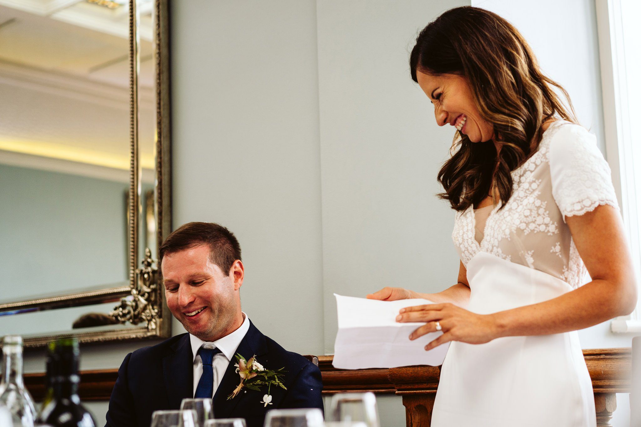 wedding speech pendrall hall