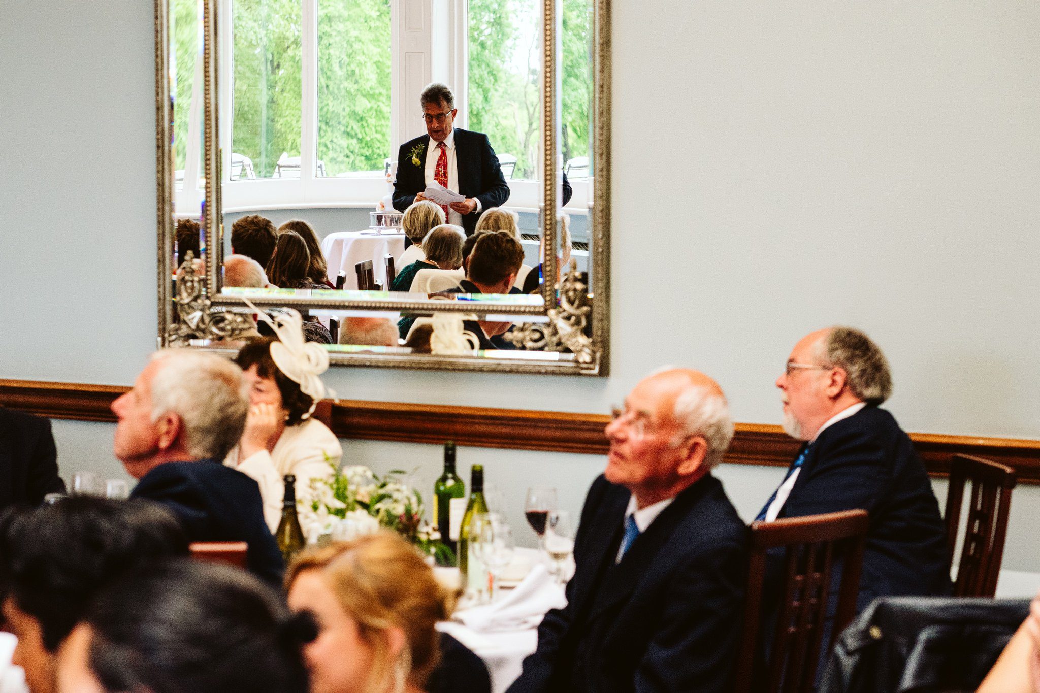 wedding speech pendrall hall