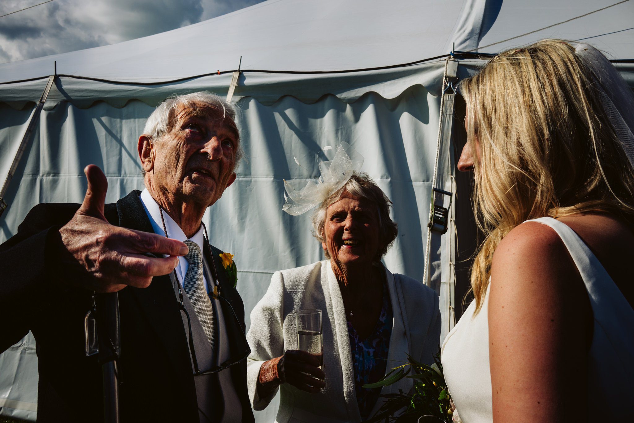 marquee wedding photos