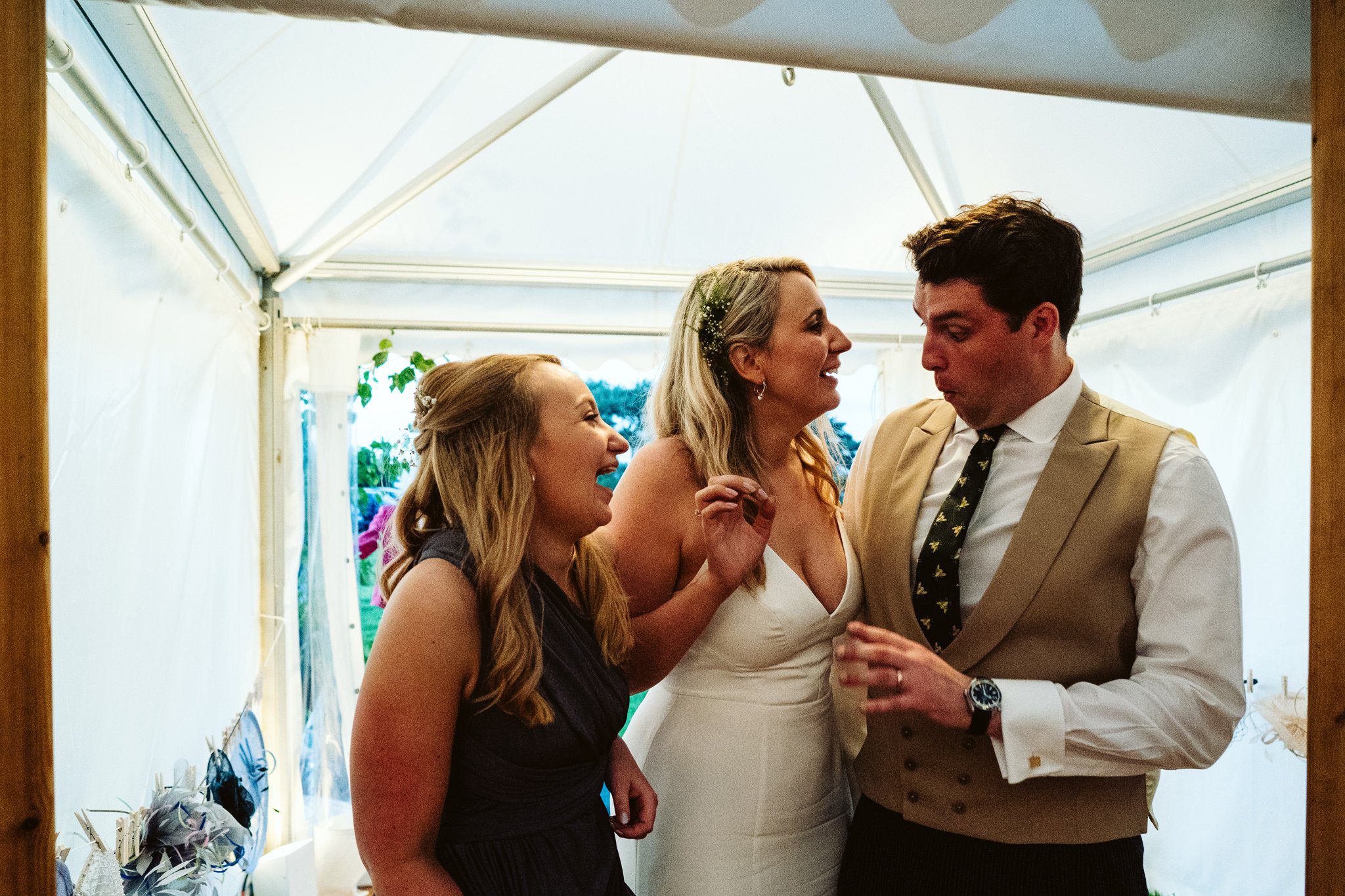 wedding at home farm