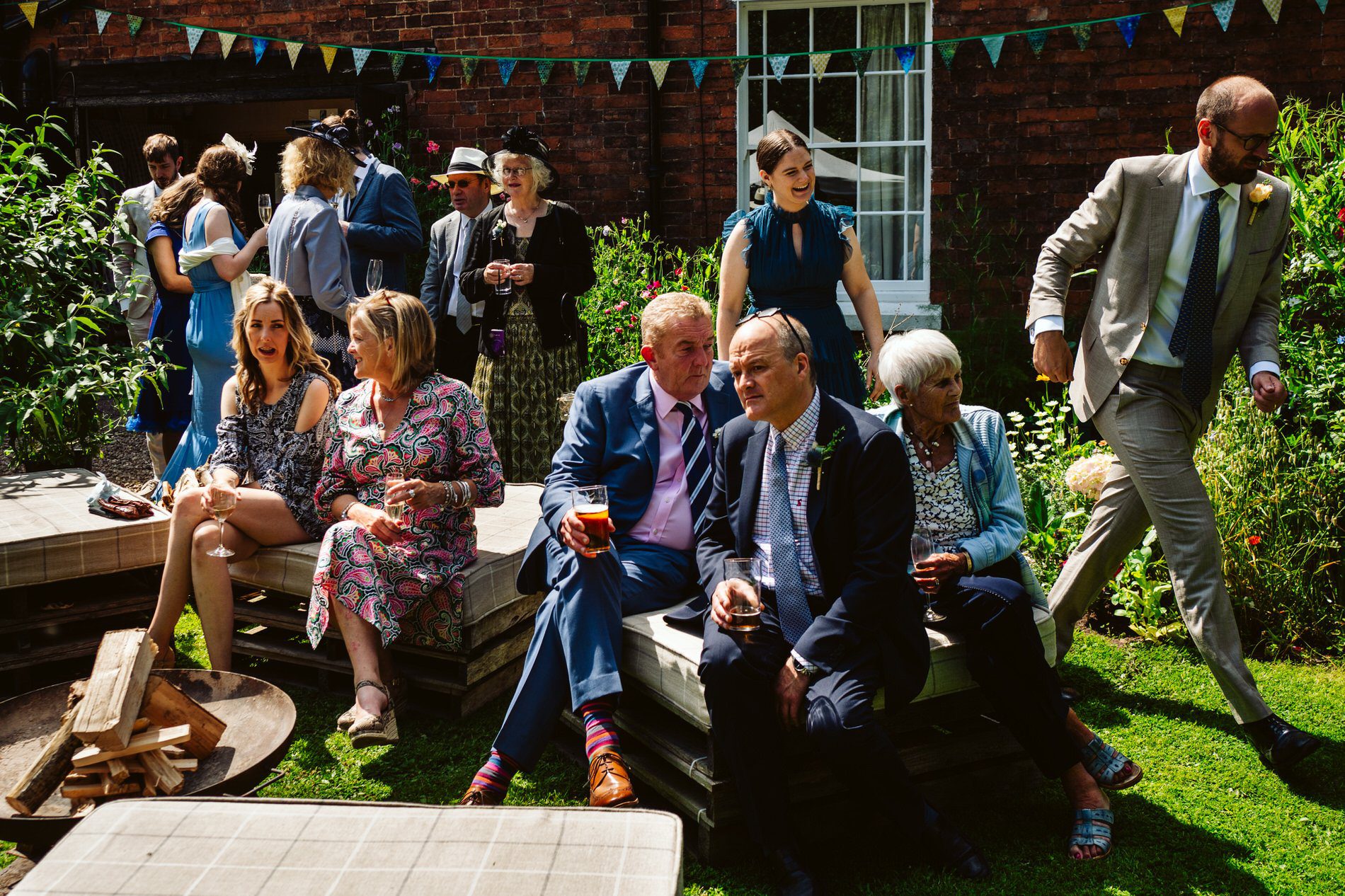 Staffordshire garden wedding