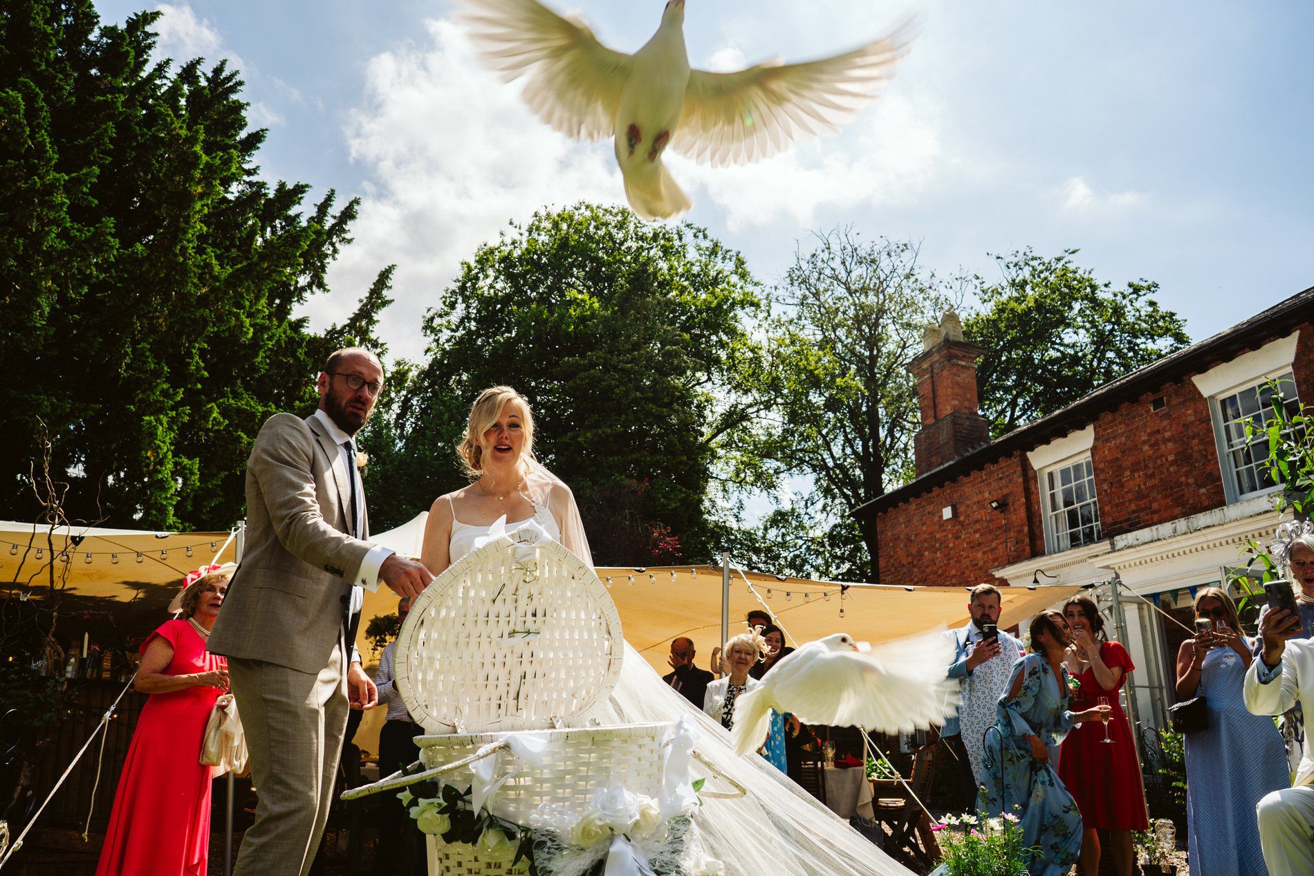 Dove release wedding 