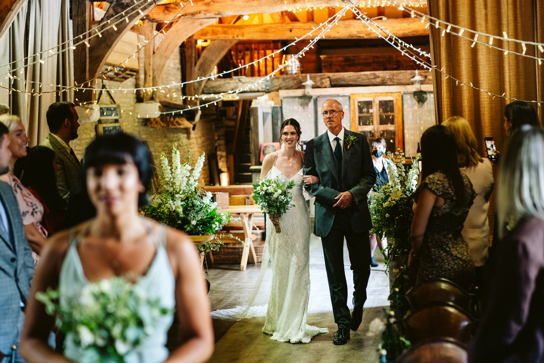 The Tythe Barn Launton wedding