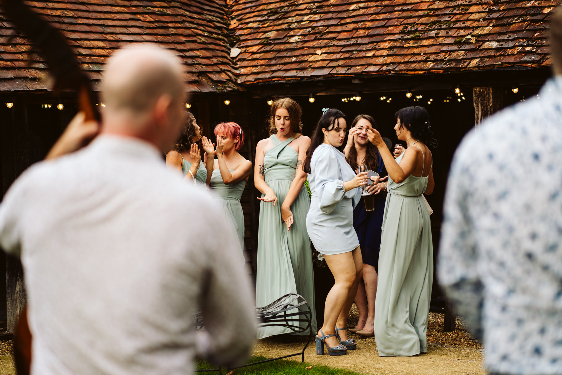 The Tythe Barn Launton wedding