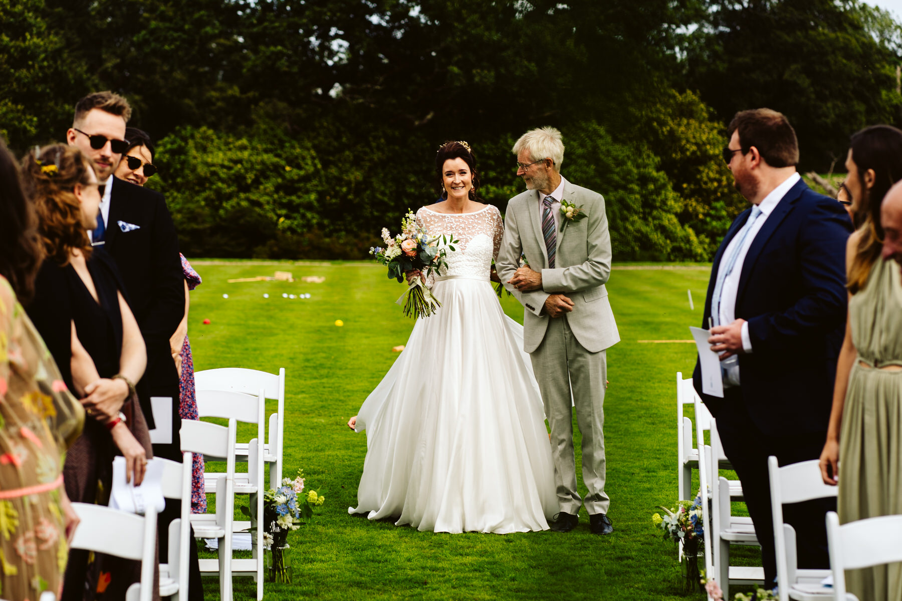 Wadhurst castle outdoor wedding photos