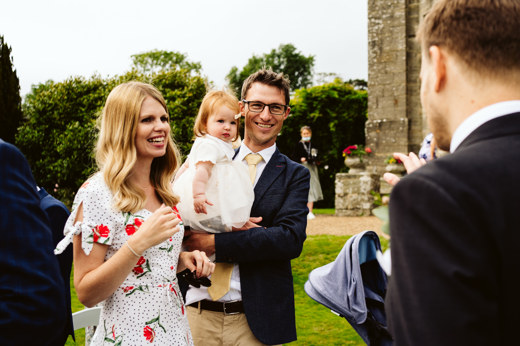 Wadhurst castle outdoor wedding