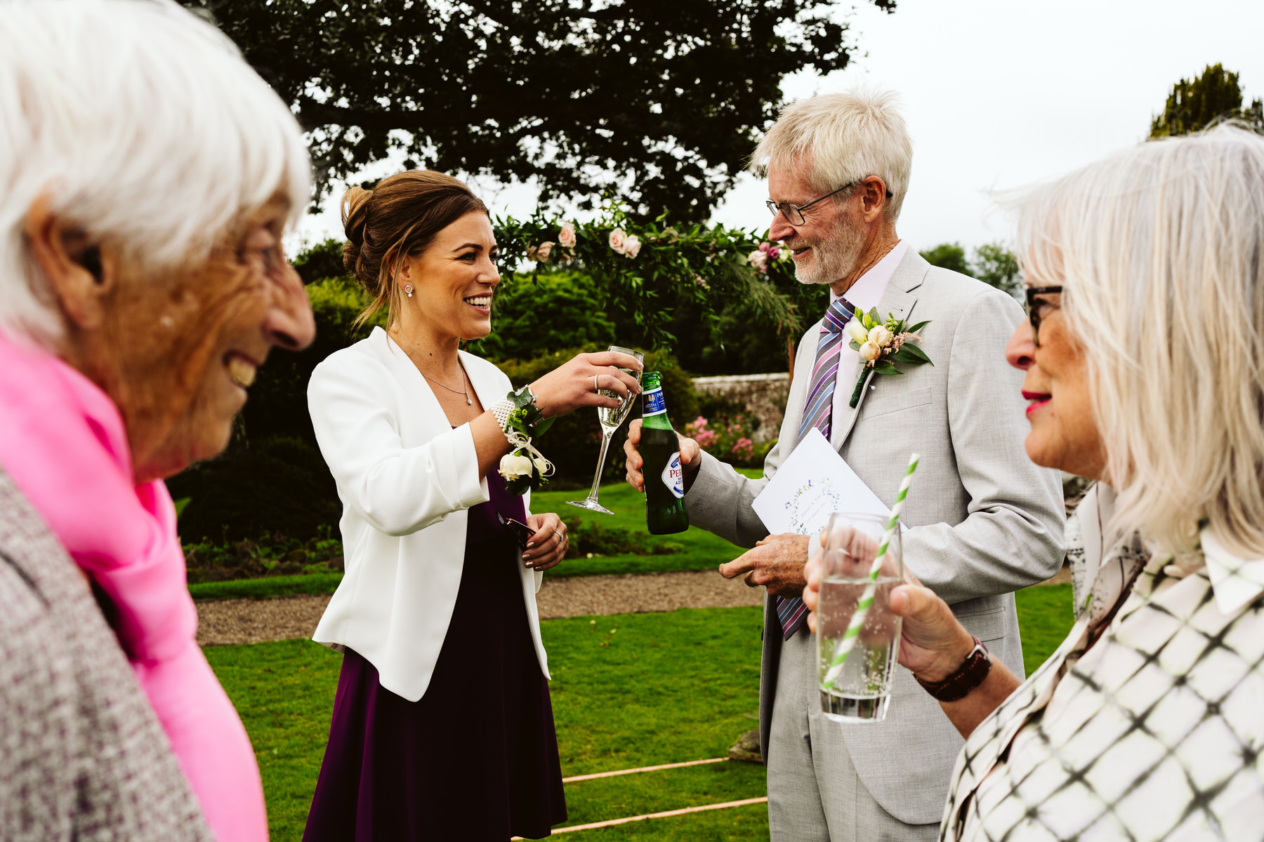 Wadhurst castle outdoor wedding