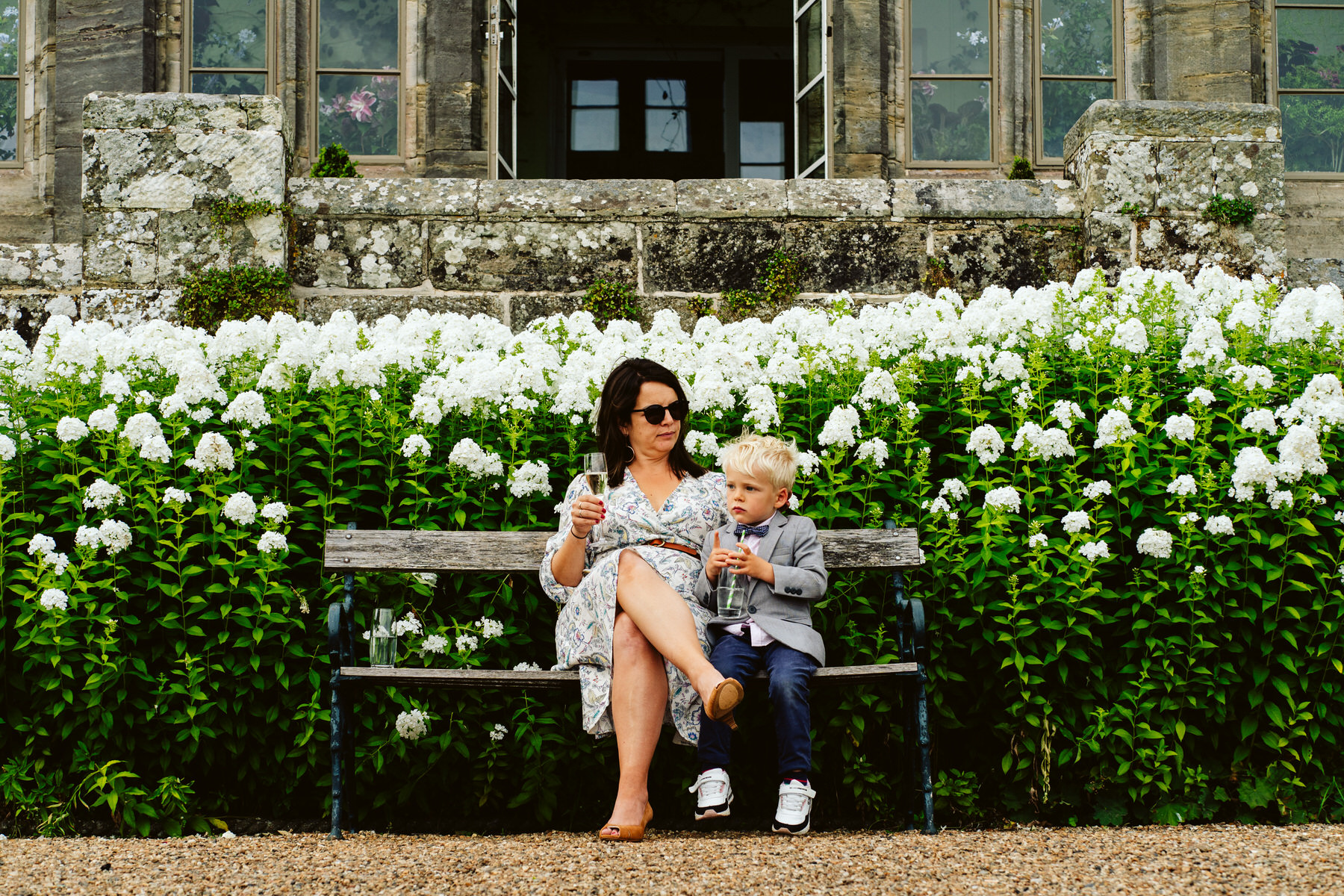 Wadhurst castle outdoor wedding