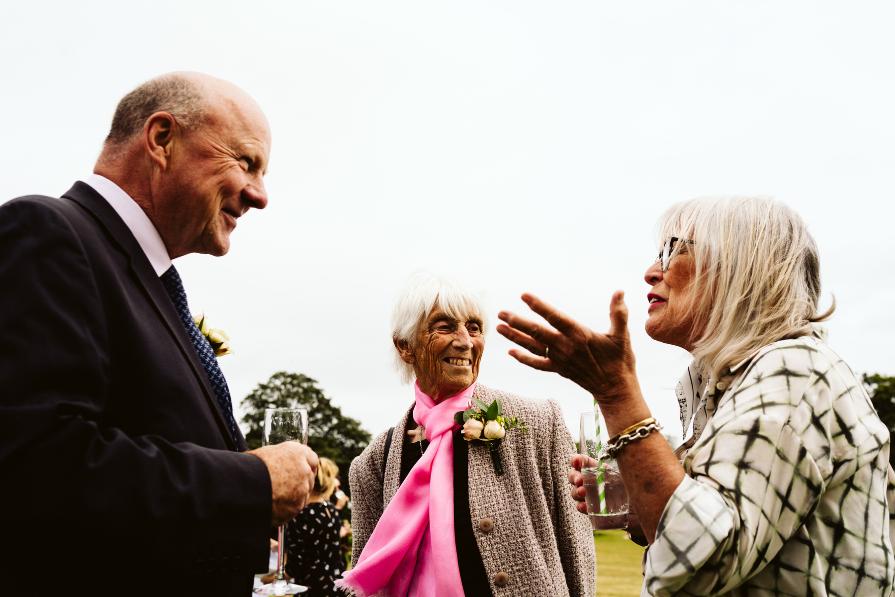 Wadhurst castle outdoor wedding