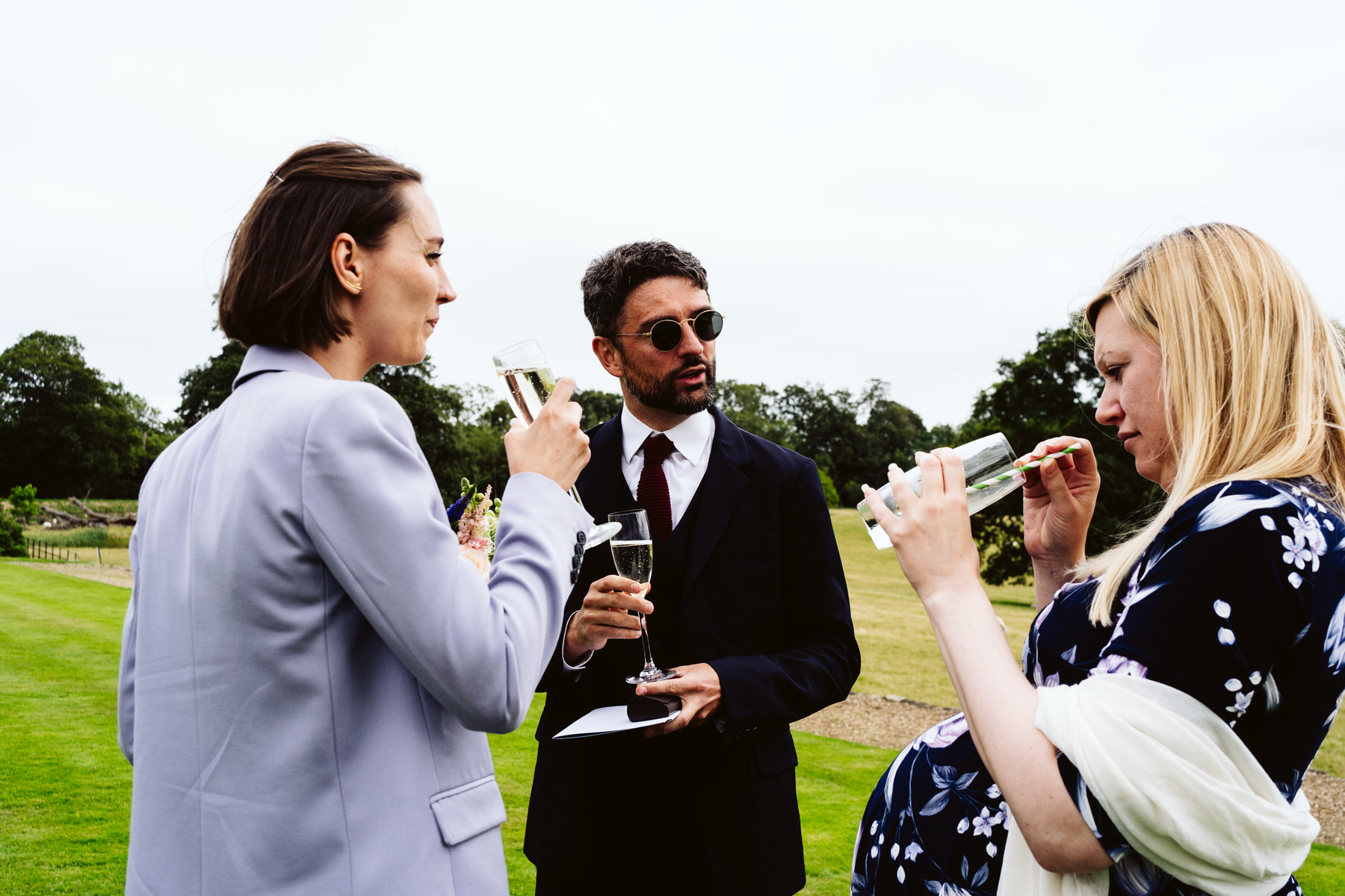 Wadhurst castle outdoor wedding