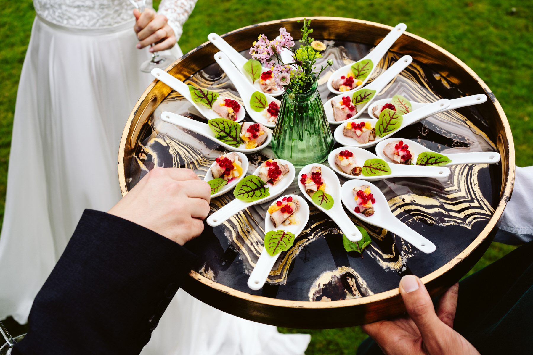 Wadhurst castle outdoor wedding