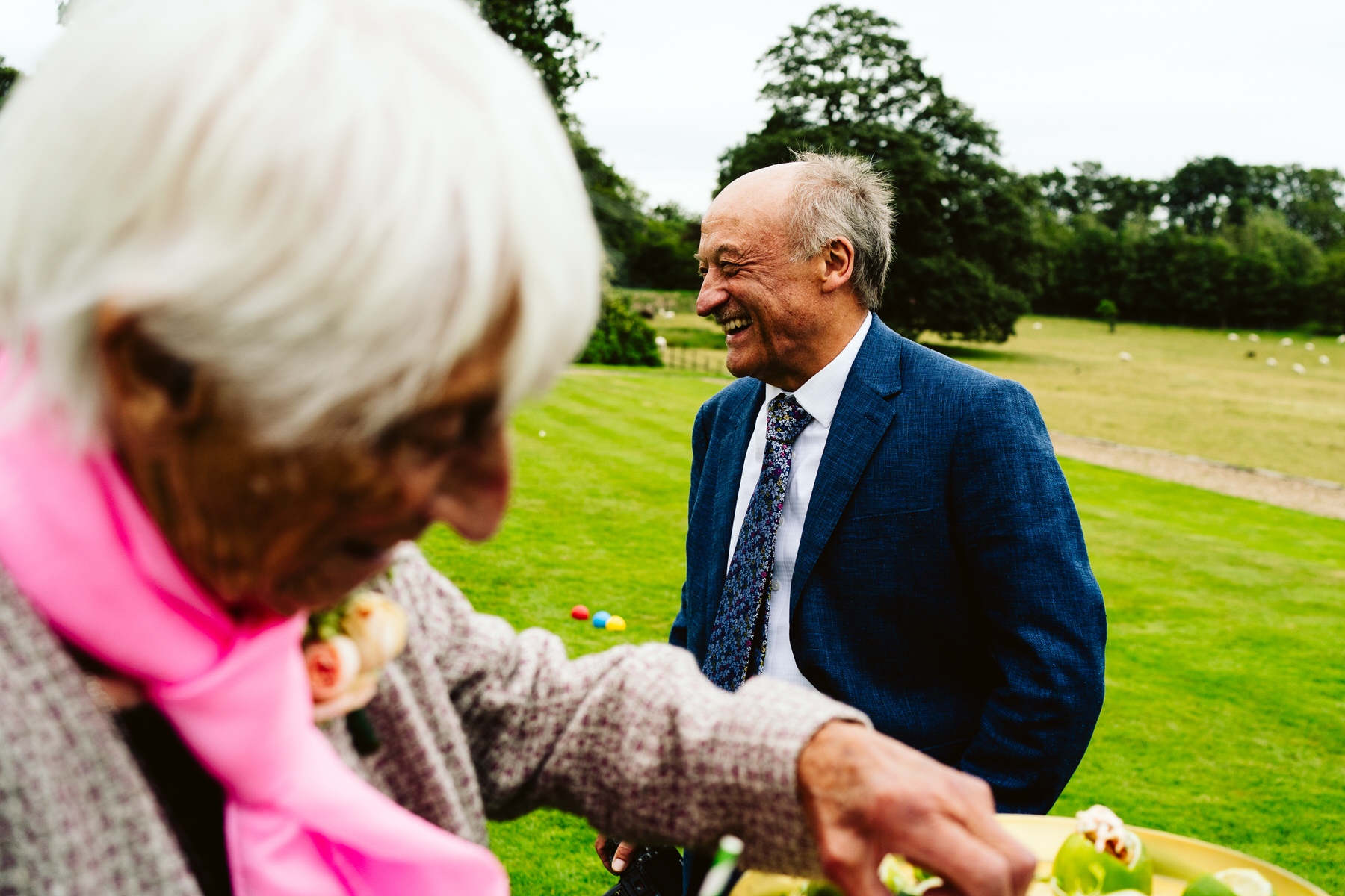 Wadhurst castle outdoor wedding